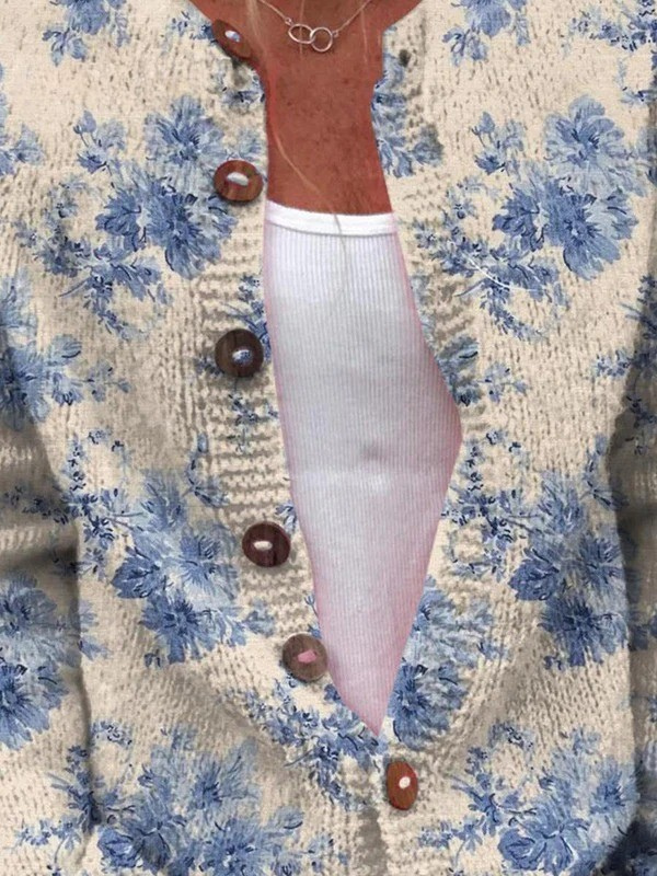 Daysie™ | Vintage Gebreide Cardigan Trui