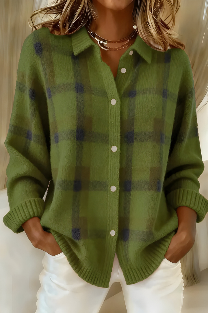 Bernadette | Geruit vest