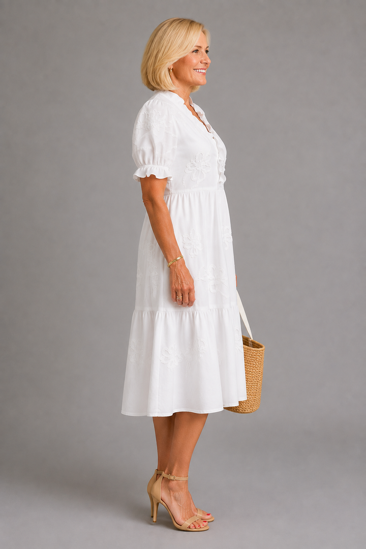 Blossom Witte Jurk