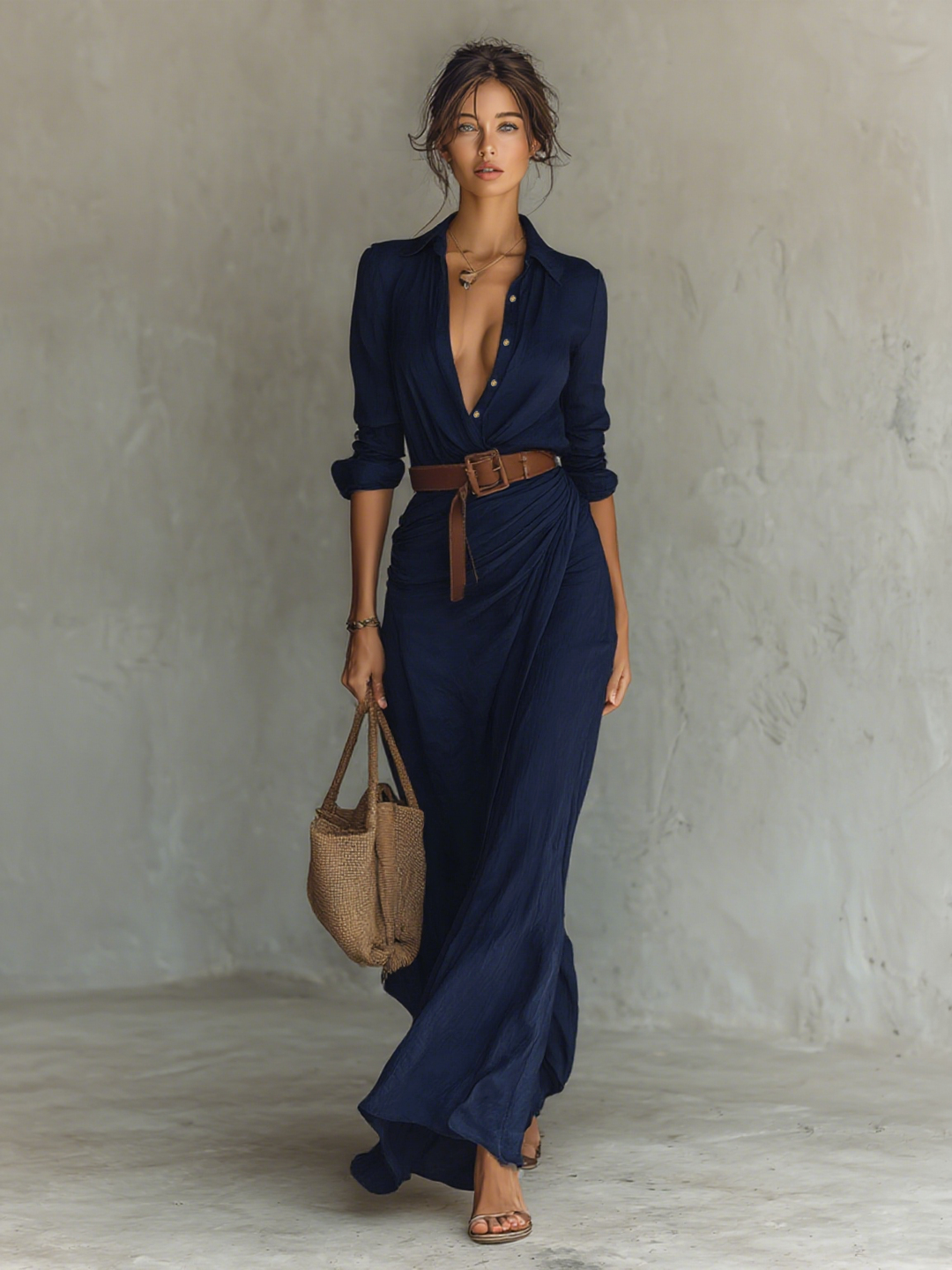 Victorie | Lange Casual Jurk