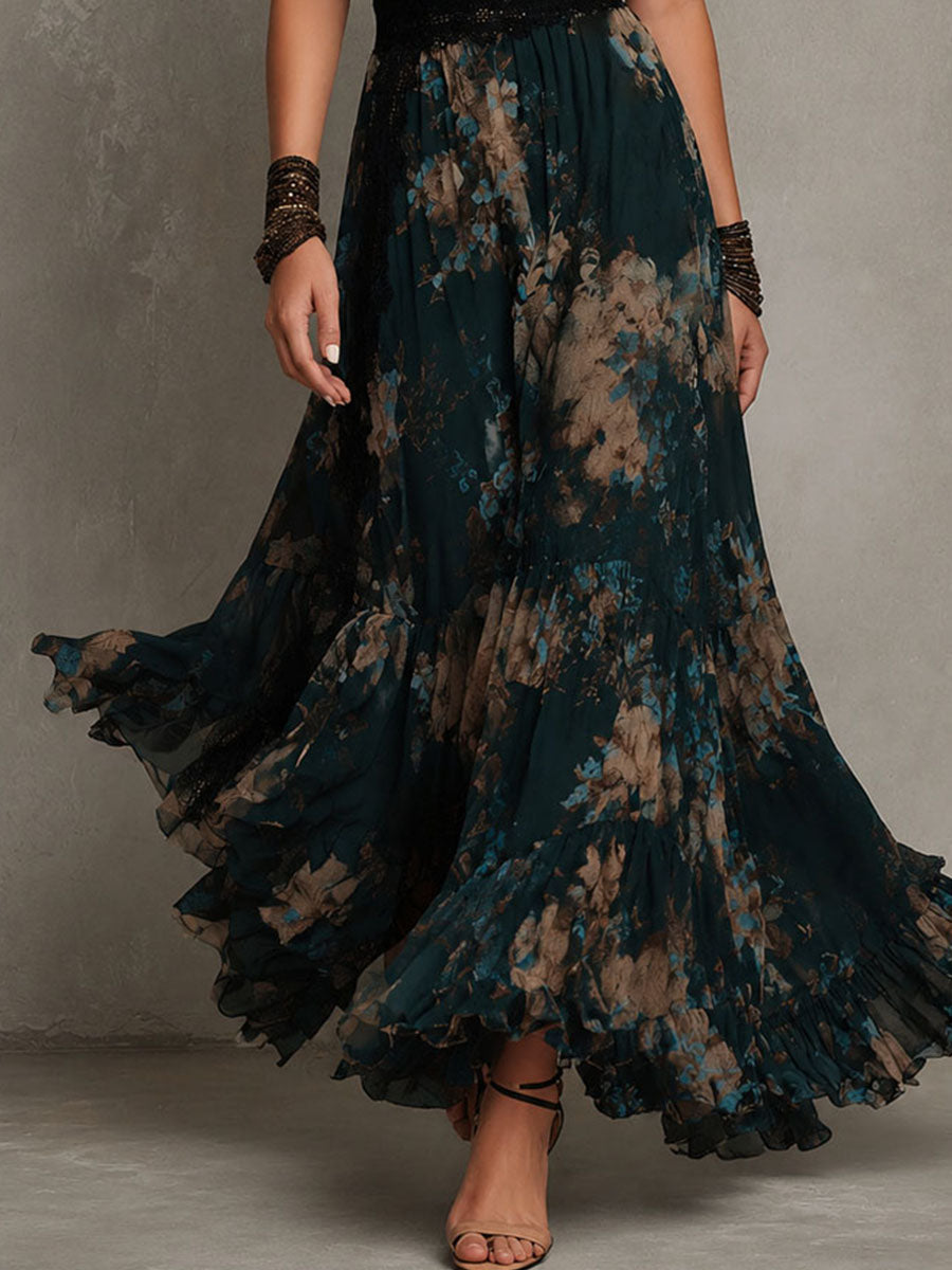 Wendy | Maxi-jurk met Bloemenprint