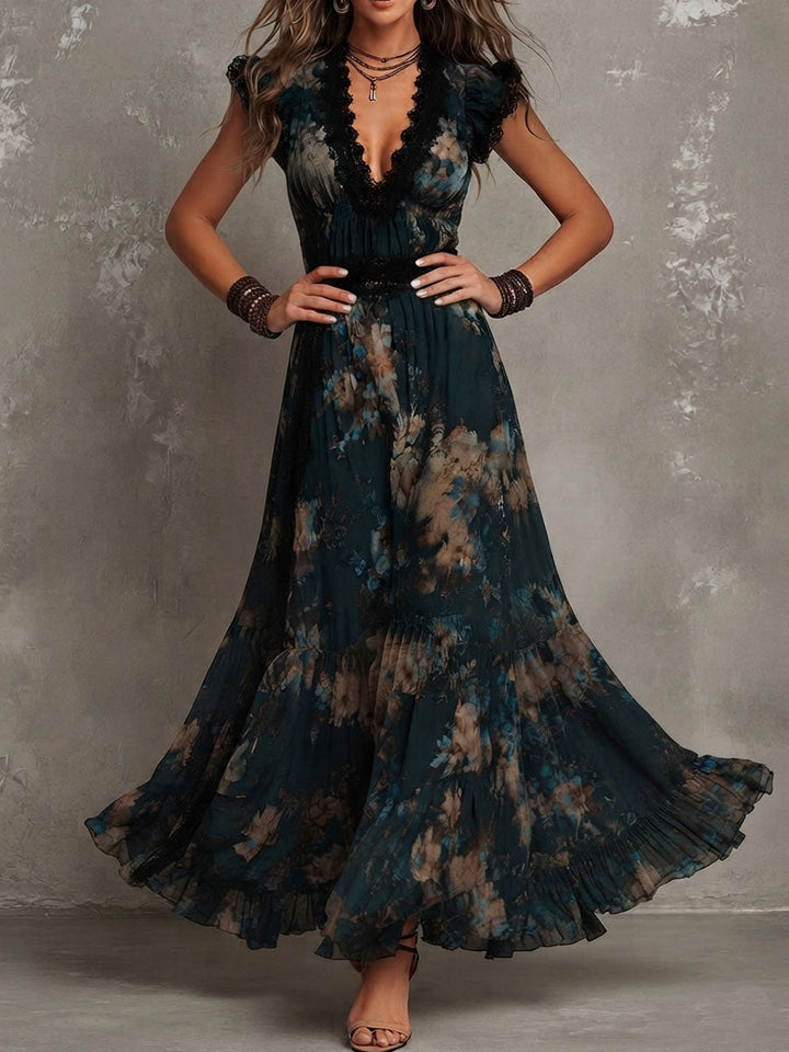 Wendy | Maxi-jurk met Bloemenprint