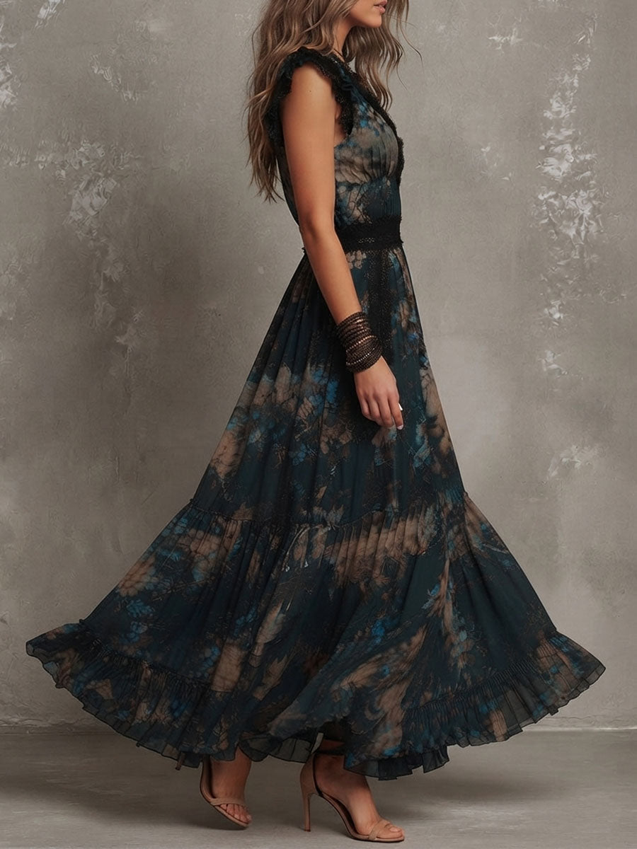 Wendy | Maxi-jurk met Bloemenprint