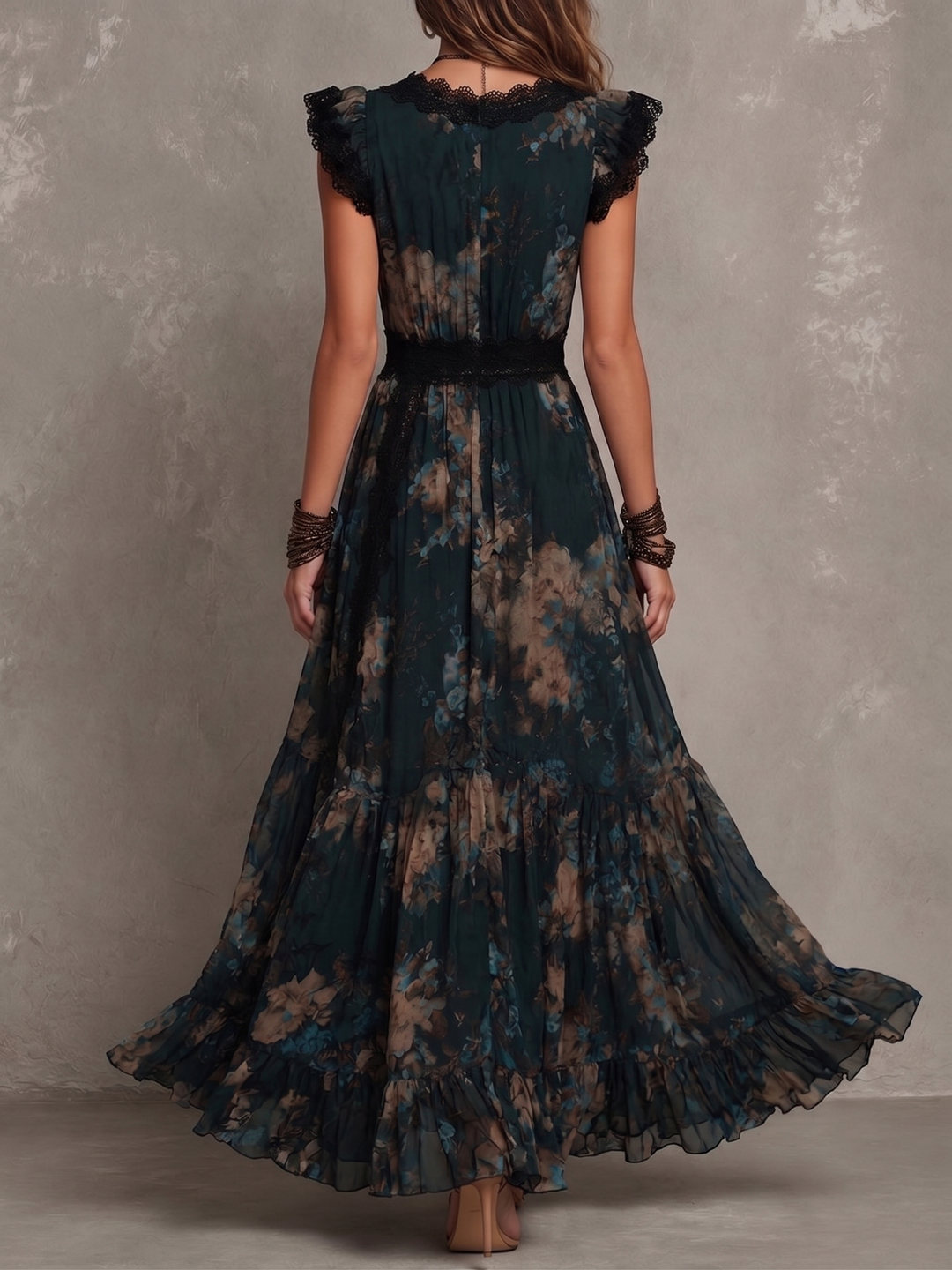 Wendy | Maxi-jurk met Bloemenprint