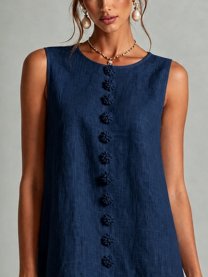 Roos Elegante Maxi-Jurk