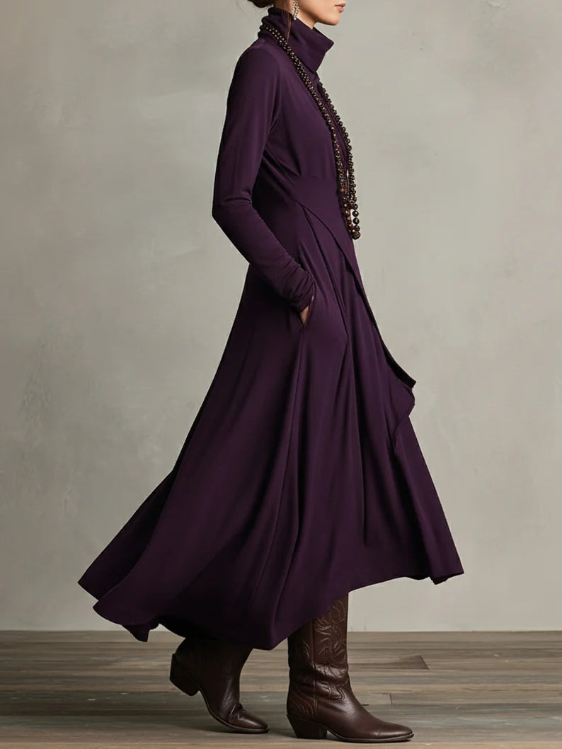 Arielle | Vintage Asymmetrische Coljurk