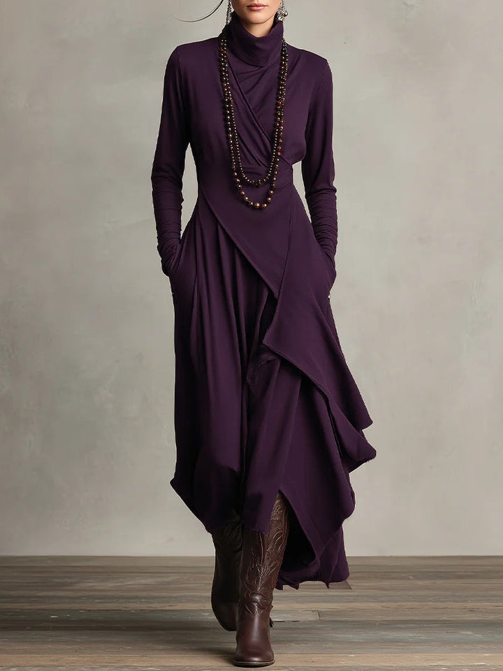 Arielle | Vintage Asymmetrische Coljurk