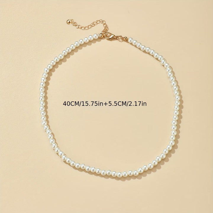 Parelketting met elegante uitstraling
