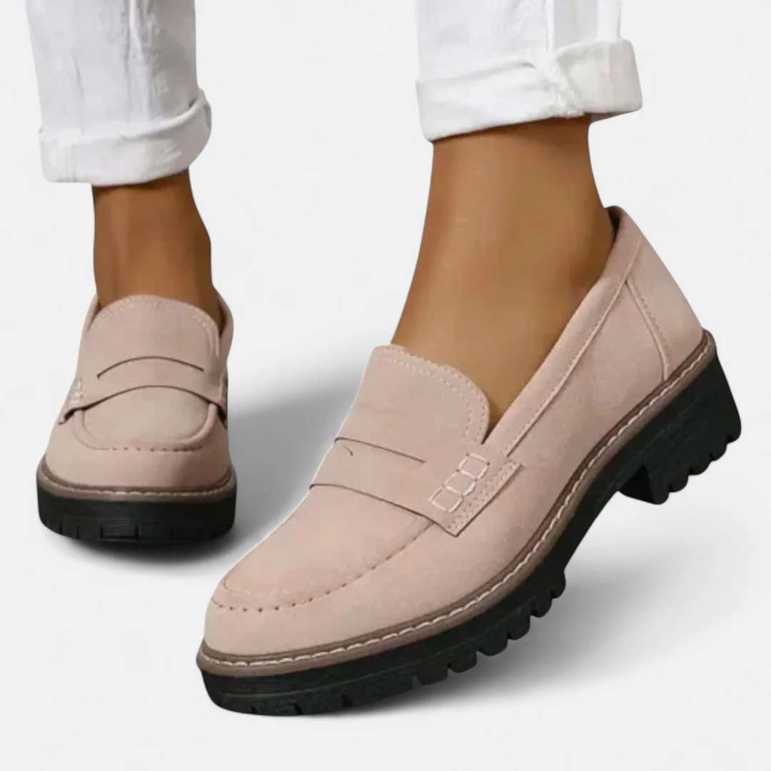 Mocassins Met Gekartelde Zool Élina