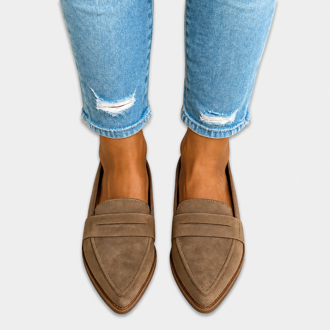 Nadia | Loafers met matte finish