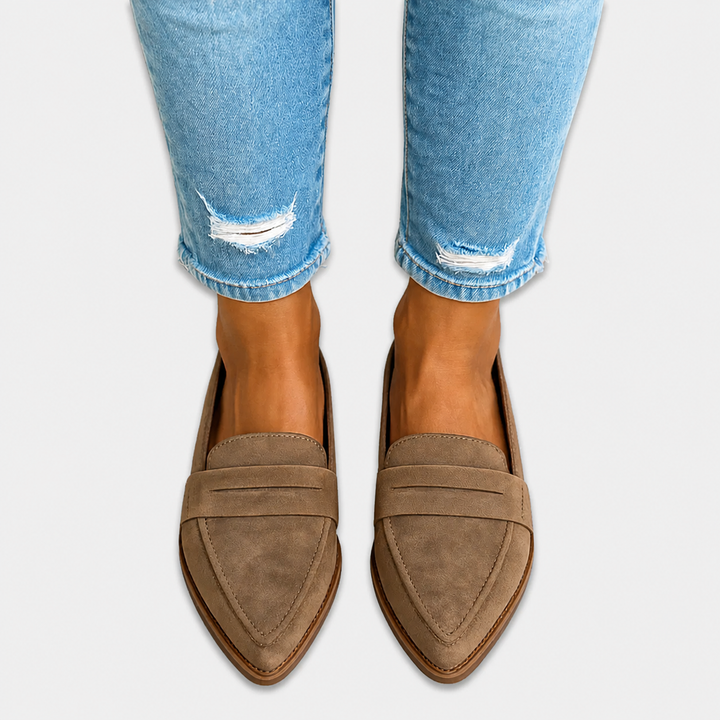 Nadia | Loafers met matte finish