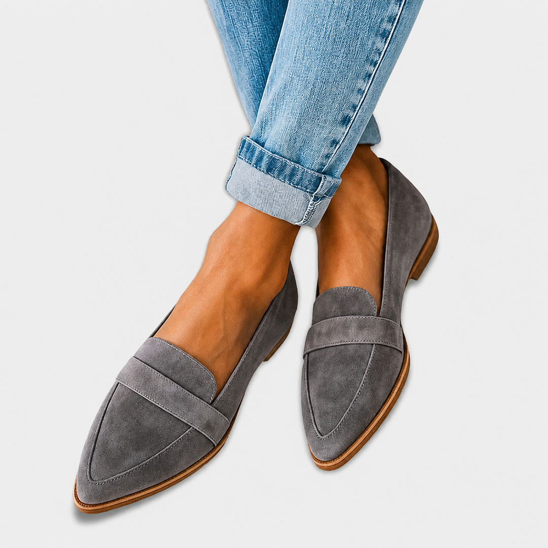 Nadia | Loafers met matte finish