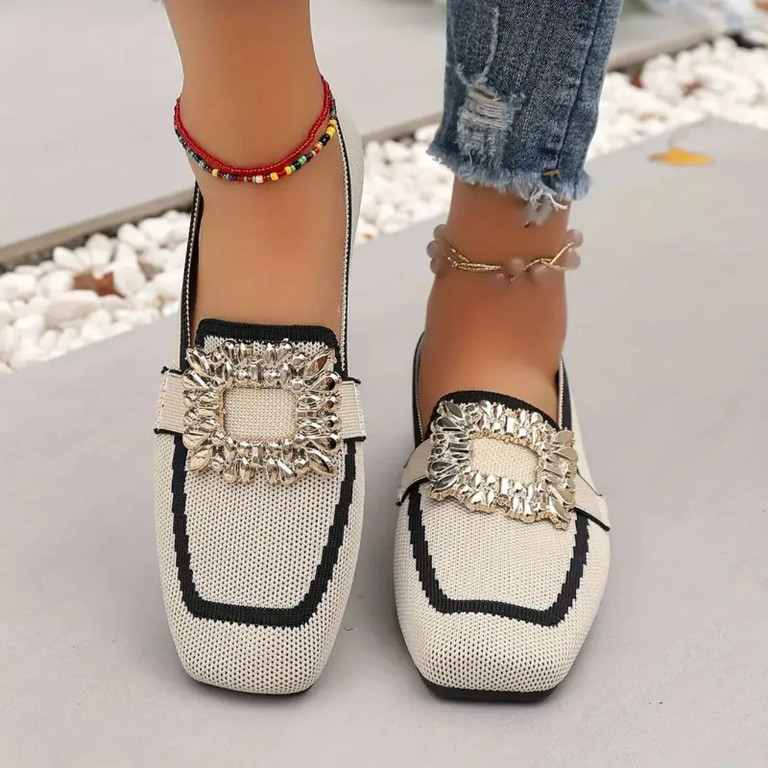 Mules Gebreid Versierd Manon