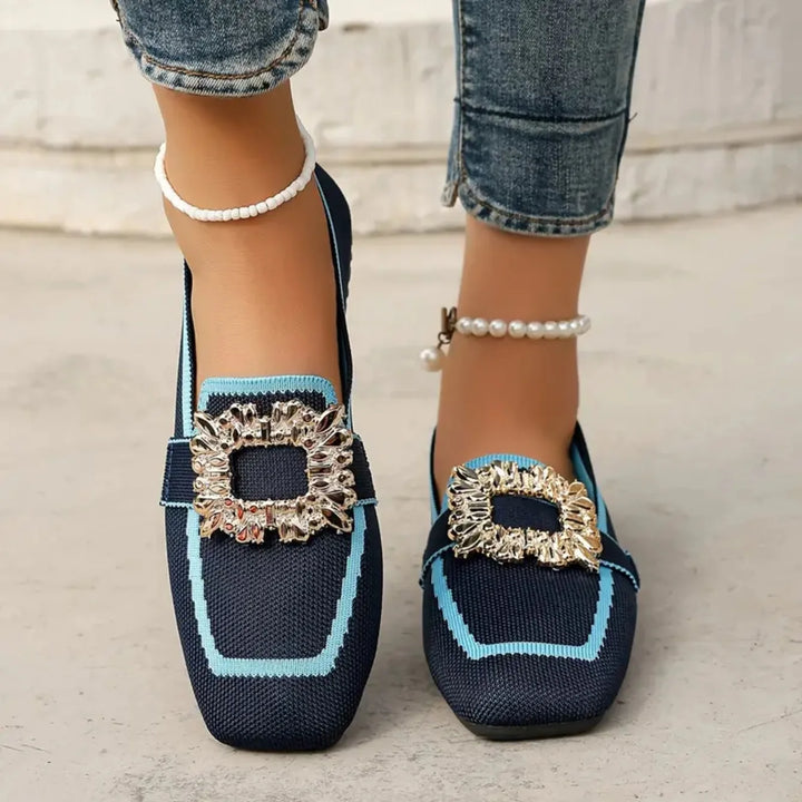 Mules Gebreid Versierd Manon