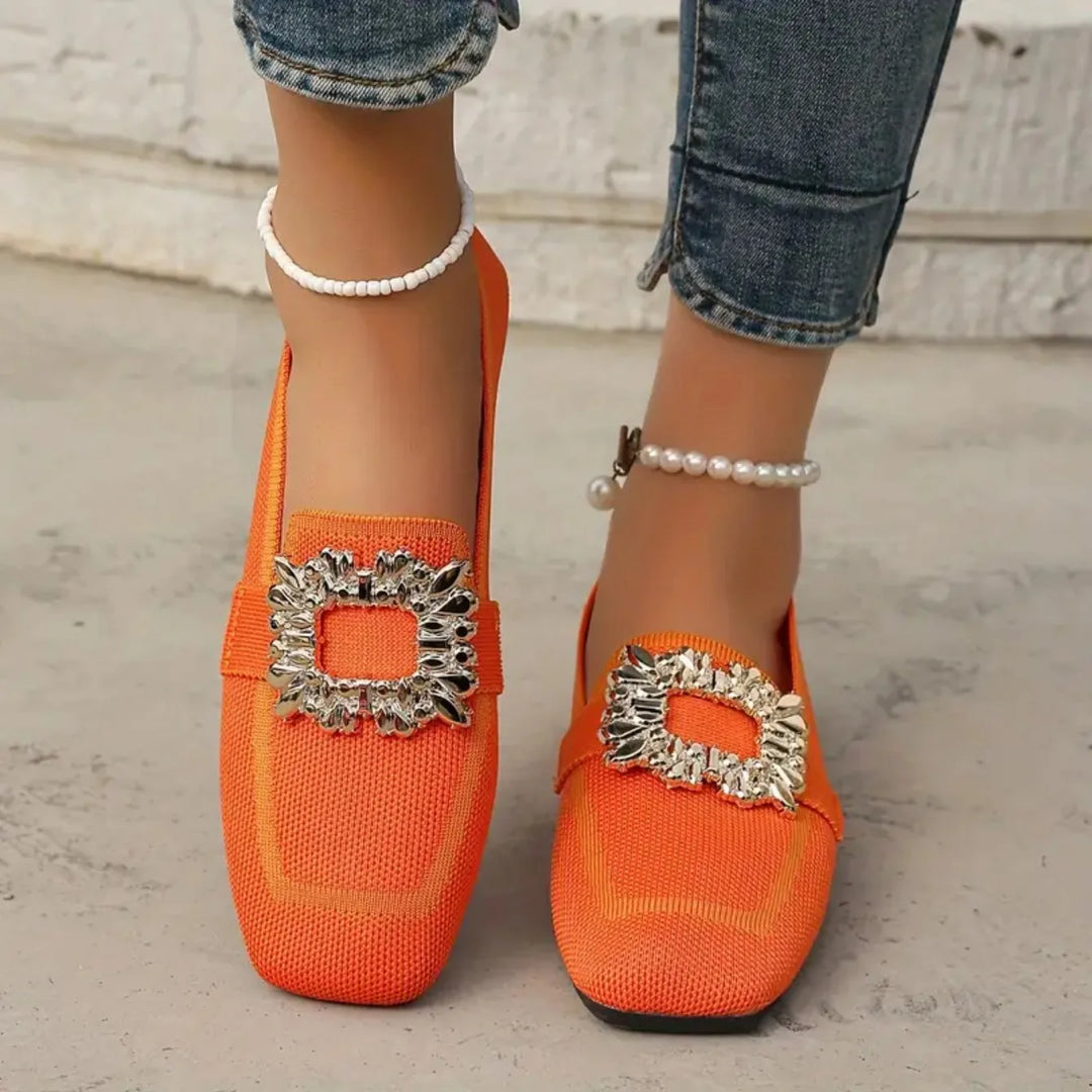 Mules Gebreid Versierd Manon