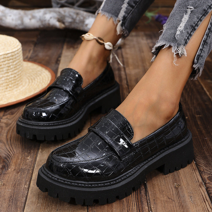Lakloafers met Gripzool Florence
