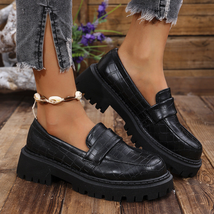 Lakloafers met Gripzool Florence