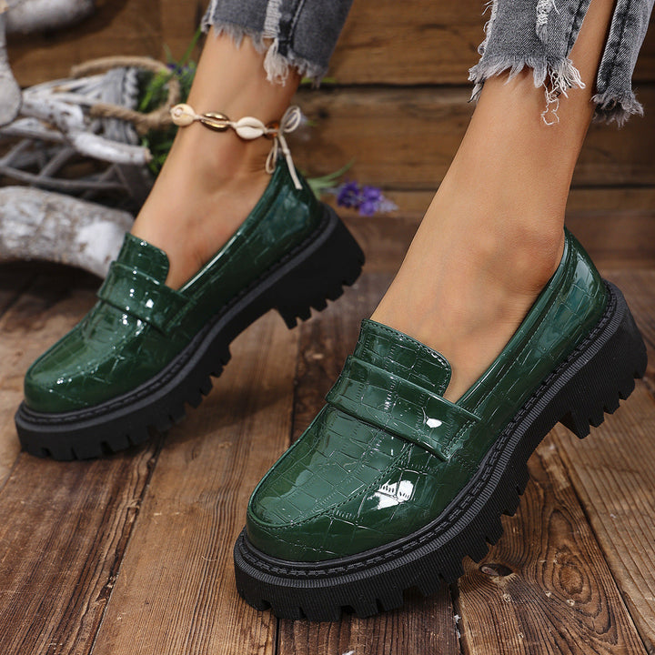 Lakloafers met Gripzool Florence